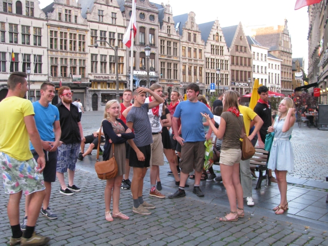 Dag 1 : Fietstocht Lubbeek - Antwerpen